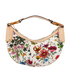 Bamboo Flora Shoulder Bag, back view